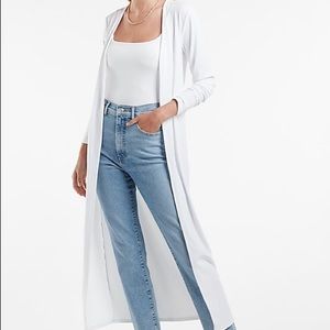 Ribbed Duster Cardigan